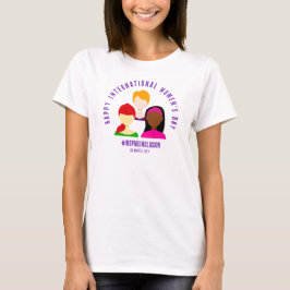 Eleganter März zum Internationalen Frauentag 8 T-Shirt