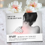 Eleganter Massagetherapeut für Weißgraues Foto Flyer<br><div class="desc">Eleganter Flyer,  Coupon Design Vorlage mit einem beruflichen Studio-Foto. Perfektes Marketing Tool für Ihre Kunden. Dieser Flyer ist vollständig anpassbar,  Sie können Ihre persönlichen Daten einfach hinzufügen. Wenn Sie Hilfe benötigen,  um es anzupassen,  kontaktieren Sie uns bitte. 
Sie können dieses Produkt mit Visitenkarten aus unserem Shop abgleichen.</div>