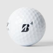 Eleganter maßgeschneiderter Bridgestone e6 Golfbal Golfball (Logo)