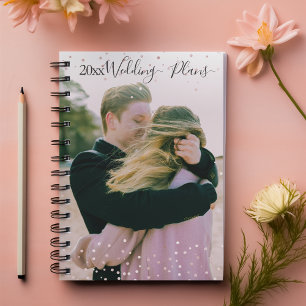 Eleganter maßgeschneiderter Hochzeitsplaner für Fo Planer