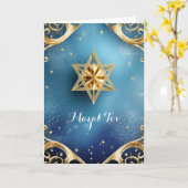 Eleganter Mazal Tov, 5 Zoll x 7 Zoll geklappte Gru Karte (Gelbe Blume)