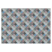 Eleganter Medieval Fleur de Lys Pattern Tischdecke (Vorderseite (Horizontal))