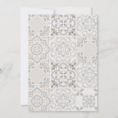 Eleganter mediterraner Lemon Italienisch 50. Gebur Einladung (Rückseite)