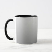Eleganter medizinischer Schwarz-weißer Asclepius Tasse (Links)