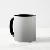 Eleganter medizinischer Schwarz-weißer Asclepius Tasse (Vorderseite Links)