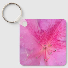 Eleganter Metal Square Schlüsselanhänger