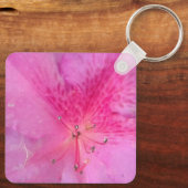 Eleganter Metal Square Schlüsselanhänger (Rückseite)