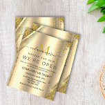 Eleganter Metallic Gold Funkelnd Glitzer Beauty Flyer<br><div class="desc">Eleganter Metallic Gold Funkelnd Glitzer Moderner Flyer</div>