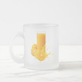 Eleganter Milchglasbecher Mattglastasse