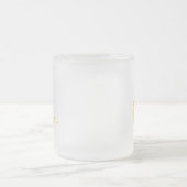 Eleganter Milchglasbecher Mattglastasse (Mittel)