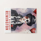 Eleganter Mime-Geburtstag Puzzle (Horizontal)