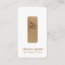 Eleganter minimaler Innenarchitekt aus Holz