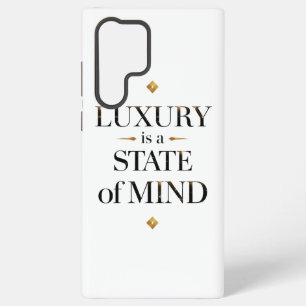 Eleganter minimaler Luxuszustand Samsung Galaxy Hülle