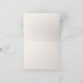 Eleganter minimalist schwarzer und elfenbeinfarben (Innenseite)