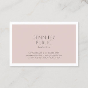 Eleganter Minimalistischer Beruflich Moderner Schl Visitenkarte