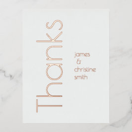 Eleganter Minimalistischer Film dank Postkarte