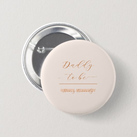 Eleganter minimalistischer geschlechtsneutraler we button (Vorne & Hinten)