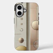 Eleganter Minimalistischer iPhone Case - Luxury Ge (Rückseite)