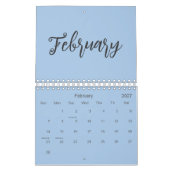Eleganter minimalistischer Kalender 2026 – Staubbl (Feb 2027)