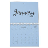 Eleganter minimalistischer Kalender 2026 – Staubbl (Jan 2027)