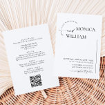 Eleganter Minimalistischer Kalligrafie-QR-Code Einladung<br><div class="desc">Für weitere Anpassungen klicken Sie bitte auf den Link "Weitere Anpassung" und verwenden Sie unser Design-Tool,  um diese Vorlage zu ändern. Wenn Sie Hilfe oder passende Artikel benötigen,  kontaktieren Sie mich bitte.</div>