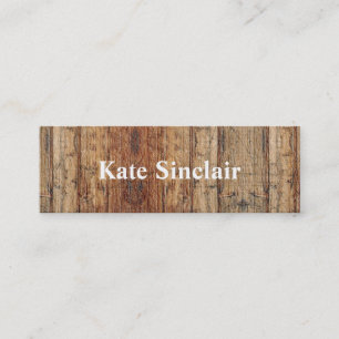 Eleganter minimalistischer moderner stilvoller Min Mini Visitenkarte