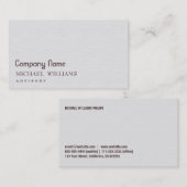 ELEGANTER MINIMALISTISCHER PROFESSIONELLER VISITENKARTE (Vorne/Hinten)