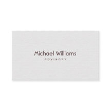 ELEGANTER MINIMALISTISCHER PROFESSIONELLER