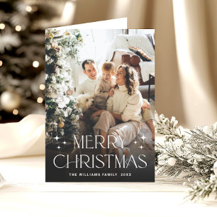 Eleganter Minimalistischer QR-Code für Weihnachten