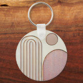 Eleganter Minimalistischer Schlüsselanhänger (Vorderseite)