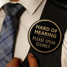 Eleganter Minimalistischer Schwarzer-Gold-Text-Har