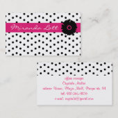 eleganter "Miranda " Visitenkarte (Vorne/Hinten)