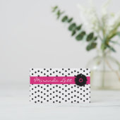 eleganter "Miranda " Visitenkarte (Stehend Vorderseite)