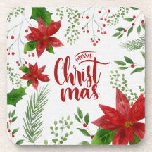 Eleganter mit BlumenUntersetzer der frohen