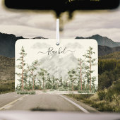 Eleganter Mit Monogramm Wasserpark Autolufterfrischer