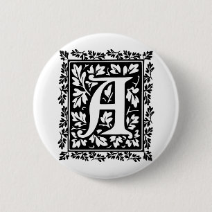 Eleganter mittelalterlicher belichtetes button