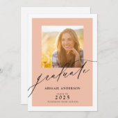 Eleganter Moderner Abschluss für Script 2 Foto (Vorne/Hinten)