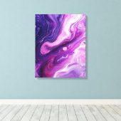 Eleganter moderner Abstrakter, akryllischer Druckd Leinwanddruck (Insitu (Holzboden))