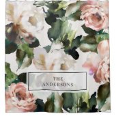 Eleganter, moderner Acrylmaler mit mährenhaftem Gi Duschvorhang (Vorderseite)