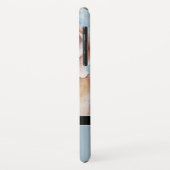 Eleganter moderner Beagle mit Monogrammname Case-Mate iPhone Hülle (Hinten/Links)