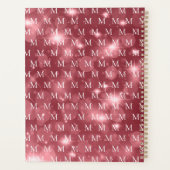 Eleganter moderner Beruflicher Frauenplaner Planer (Rückseite)