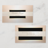 Eleganter, moderner Beruflicher Luminous-Rahmen, S Visitenkarte (Vorne/Hinten)