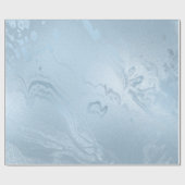 Eleganter, moderner, blauer Glitzer Geschenkpapier (Flach)