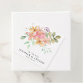 Eleganter moderner Blumenklassiker Geschenkanhänger (Beispiel)