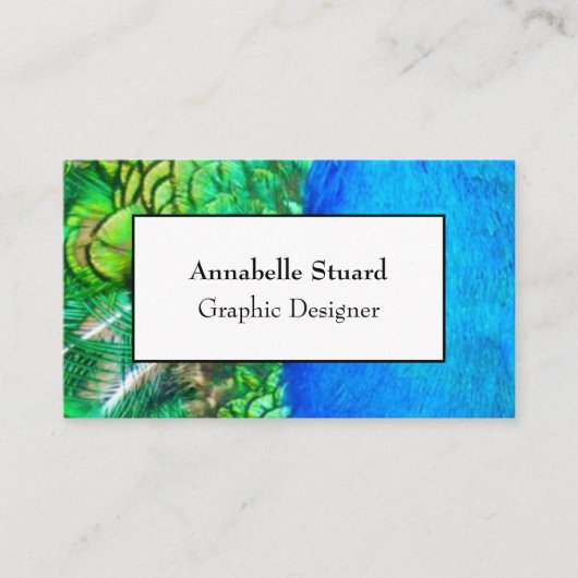 Eleganter, moderner Business Makeupover Künstler v Visitenkarte (Vorderseite)