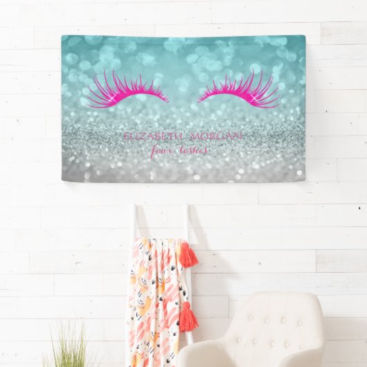 Eleganter moderner Chic Glittery Bokeh,Imitate Las Banner (Insitu)