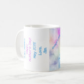 Eleganter Moderner Chic Große Mutter Adorable Phan Kaffeetasse (Vorderseite Links)