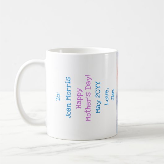 Eleganter Moderner Chic Große Mutter Adorable Phan Kaffeetasse (Links)
