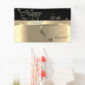 Eleganter moderner Chic, leuchtend, Blume High Hee Banner (Insitu)