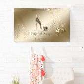 Eleganter moderner Chic, leuchtend, Blume High Hee Banner (Insitu)